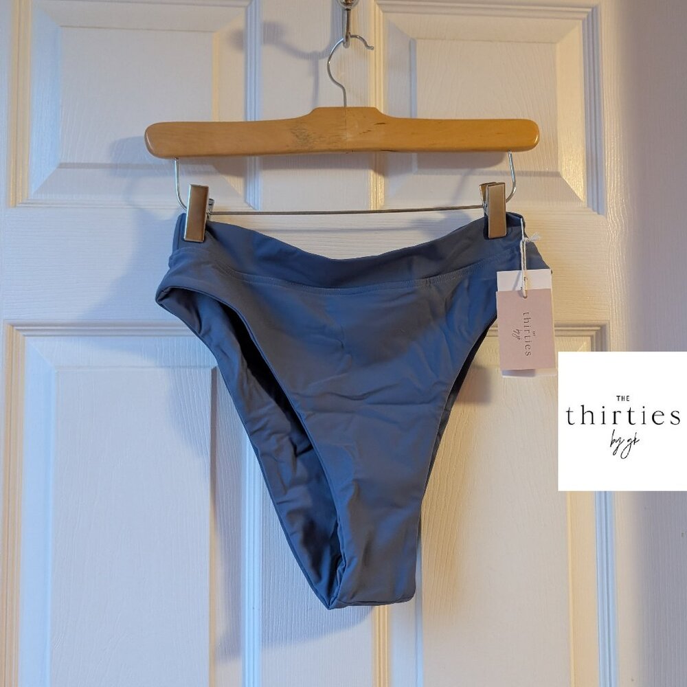 New With Tags - "the thirties by gk" Strip Bottom in Indigo